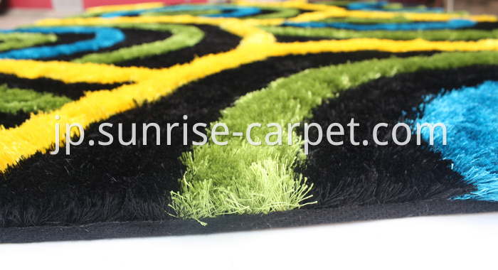 Polyester Thin Yarn with 3D design